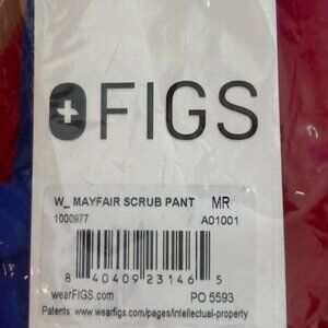 Figs Vibrant Red Straight Leg Pants